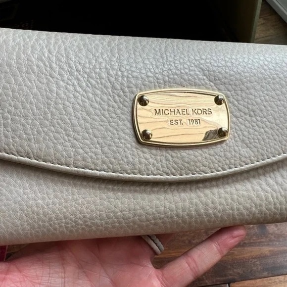 Michael Kors Pebbled Leather Wallet - Picture 7 of 7